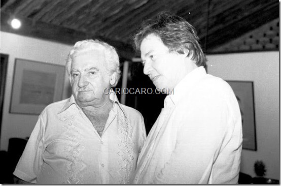 Jorge Amado e Tom Jobim