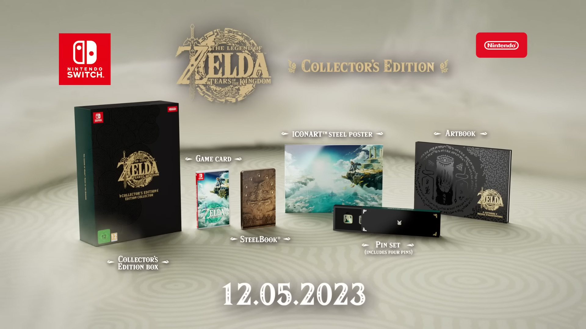 Master Sword The Legend Of Zelda Breath Of The Wild Switch Collector's  Edition