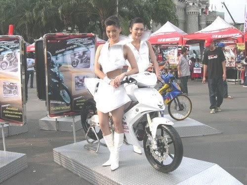 Sales promotion girls of Jupiter Z Mx 135 CW 2006 2007 