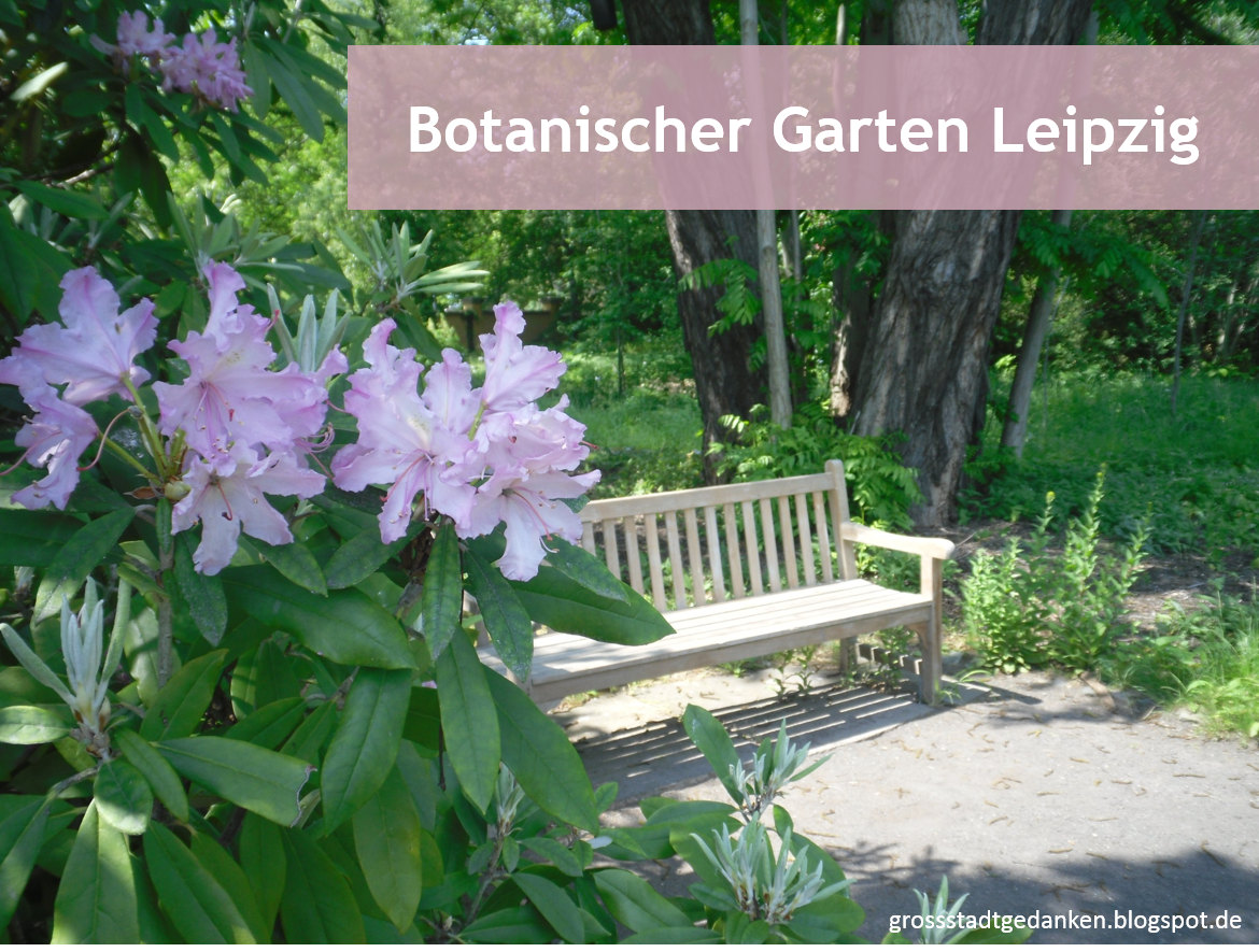 Großstadtgedanken: Leipzig Liebe : Botanischer Garten ...