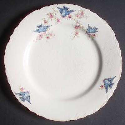 Dishfunctional Designs Birds On Vintage China Patterns