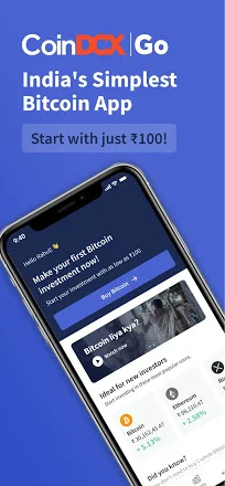 Simplest Bitcoin App Coin DCX Go