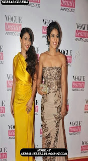 Celebs at Vogue Beauty Awards 2012