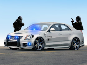 Cadillac CTS V Police Car