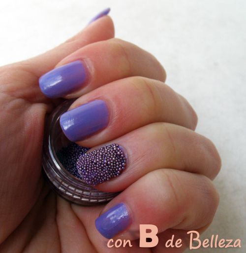 Tendencia uñas Esmalte caviar