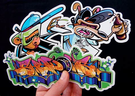 graffiti stickers