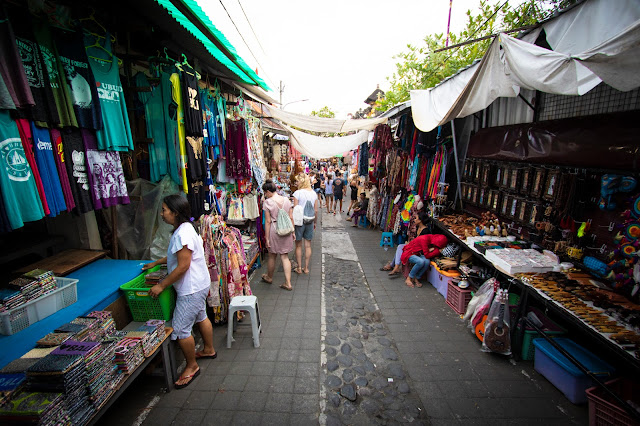 Mercato di Ubud-Bali