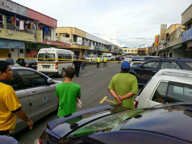 Kes Tembak Menembak Di Penampang, Rompakan Bersenjata Di Servay, Penampang Baru, Tembak Menembak Di Survey Penampang Baru, Berita Terkini Kes Tembak Di Penampang Sabah 30 Oktober 2014