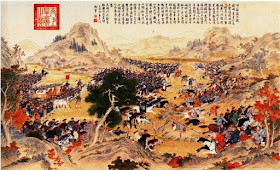 Representación batalla de Changping
