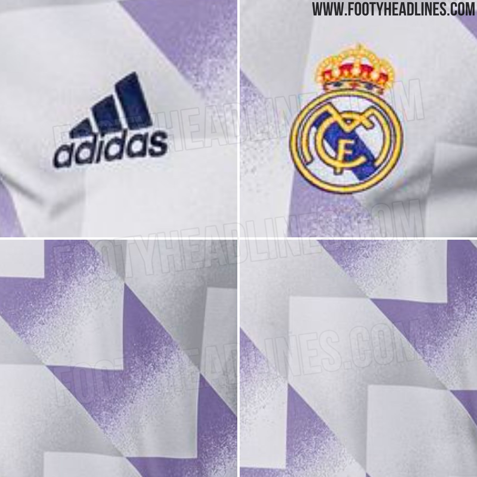 adidas Football Real Madrid printed pre-match t-shirt in black