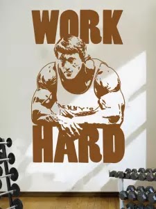 AD Bodybuilding gym fitness trainer sports muscle vinyl wall stickers gym fitness fans room decoration decals silhouette gifts S2 US $11.39 18 sold4.6 Free Shipping Combined Delivery