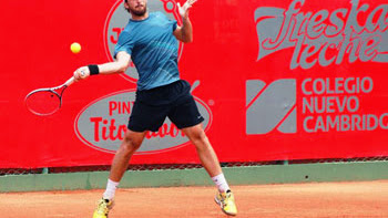 Bebu Cuevas eliminado del Challenger de Bucaramanga 2015, en singles