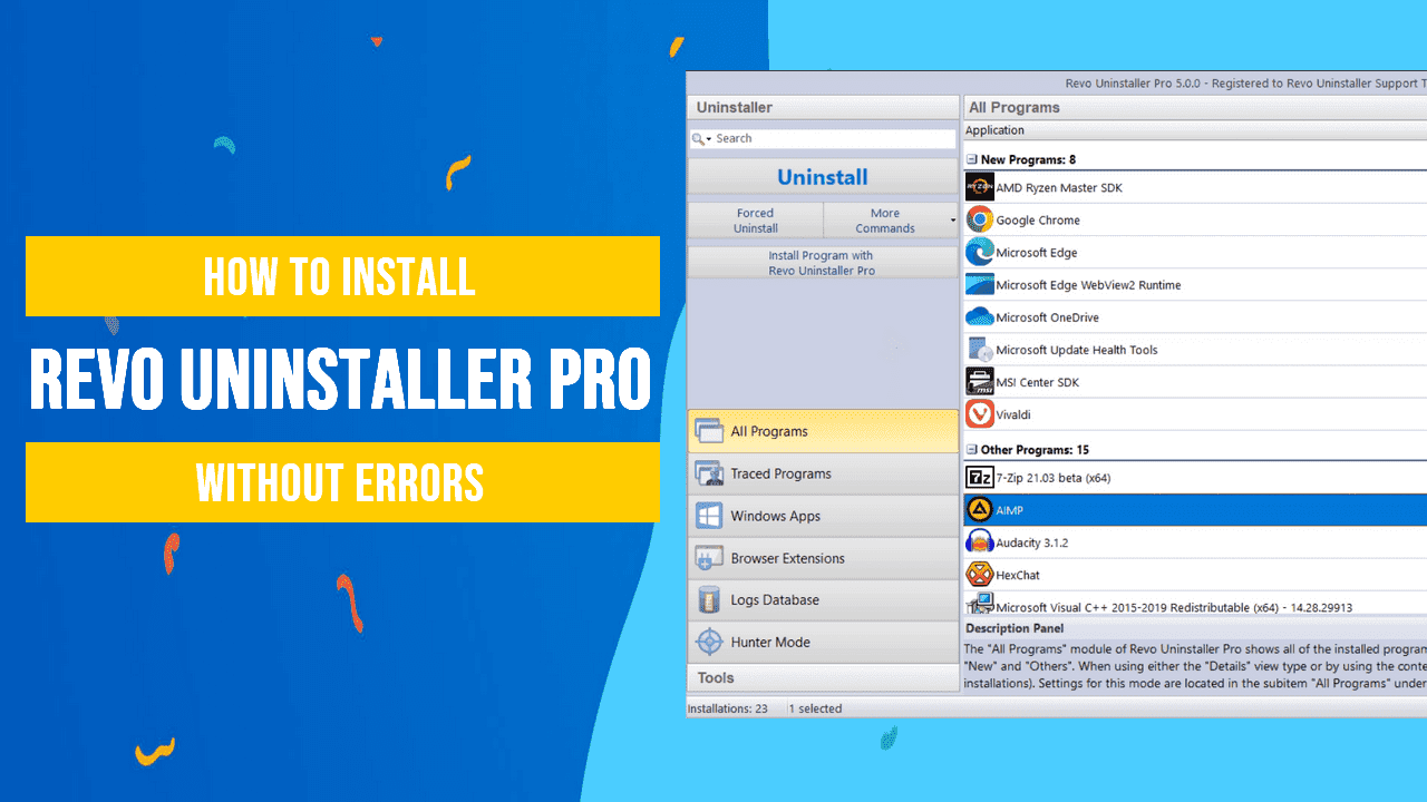 How to install Revo Uninstaller Pro