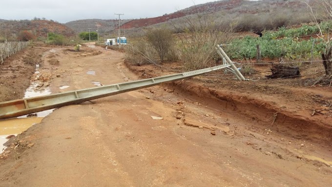 MANOEL VITORINO: Região da Santa Maria segue sem energia elétrica desde a última quarta-feira.