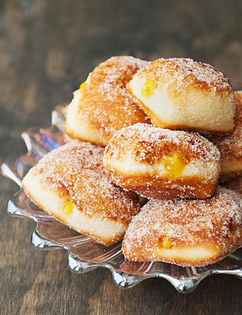 Cách làm bánh malasada,bánh sinh nhật, banh sinh nhat,