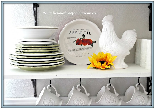 cottage farmhouse style fall decor-ironstone-From My Front Porch To Yours