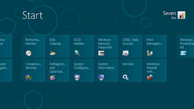 Windows 8 Consumer Preview with Administrative tools