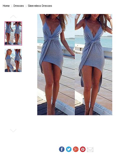 Gray Green Dress - Womens Clothes Sale