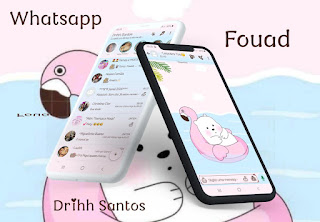 Bear White Theme For YOWhatsApp & Fouad WhatsApp By Driih Santos