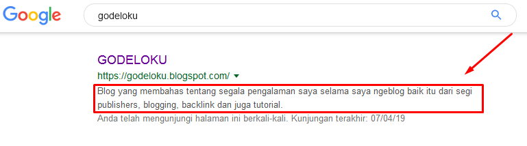 Cara Membuat Meta Description Blog Agar Lebih Seo Friendly di Mata Google Pencarian