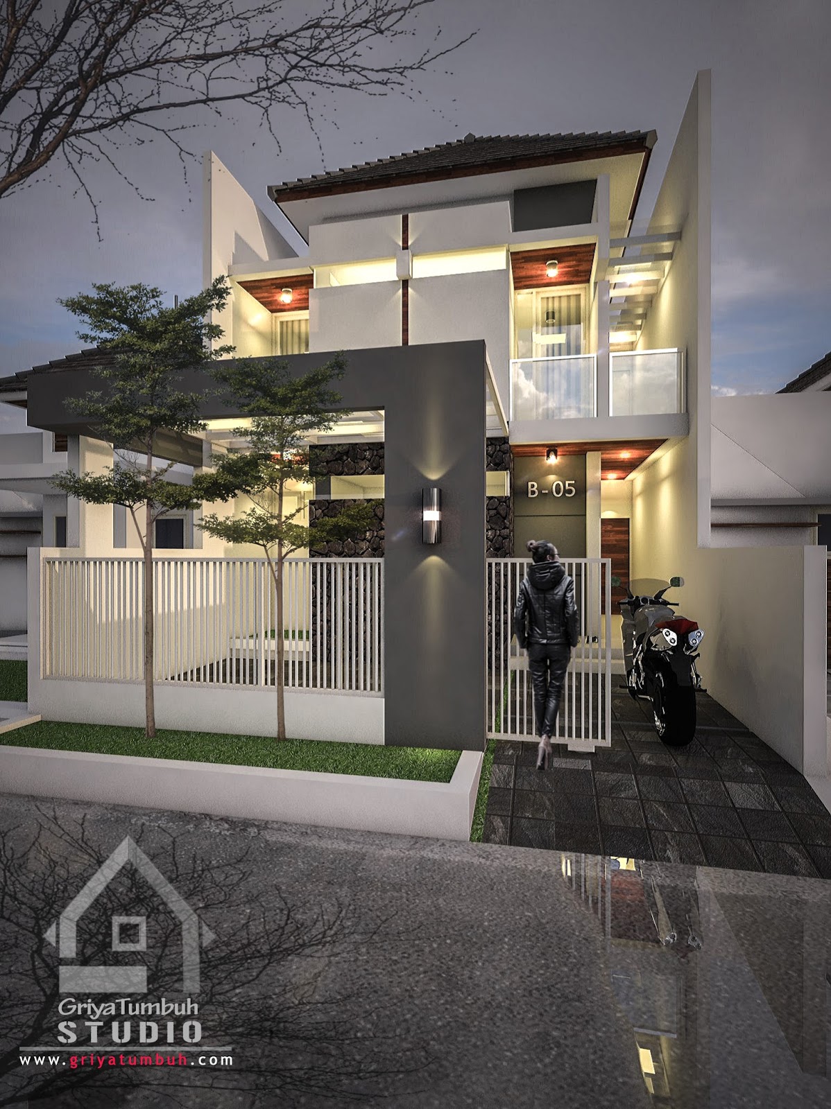 Desain Rumah Kos 2 Lantai Surabaya