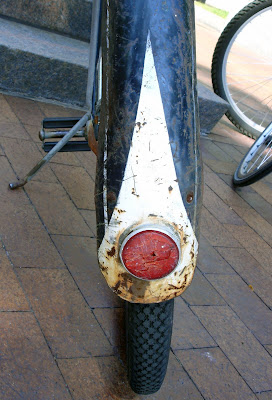 painted bicycle fender