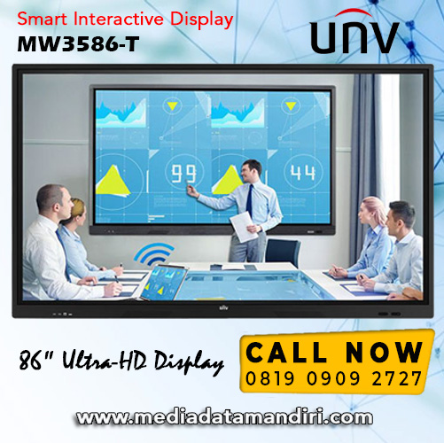 Jual  Smart Interactive Display 86 Inchi - MW3586-T | UNV | Jakarta - Indonesia 