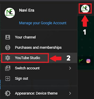 How to see the live Subscribers count in Youtube Studio?