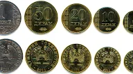 Tajikistan 2011 - 1 & 2 dirams