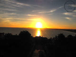 Atardecer en Punta Ballena