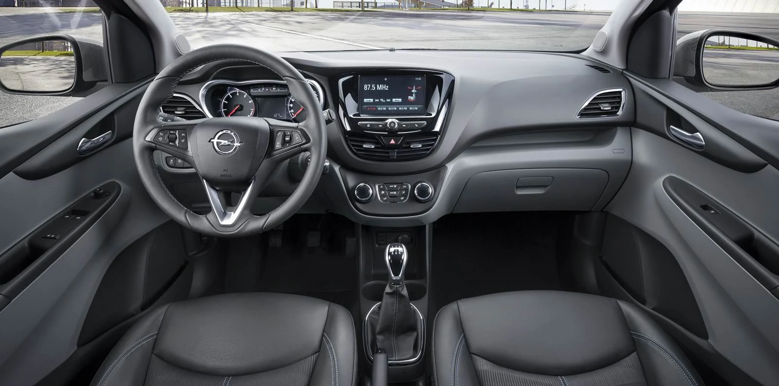 Opel Karl - interior - painel