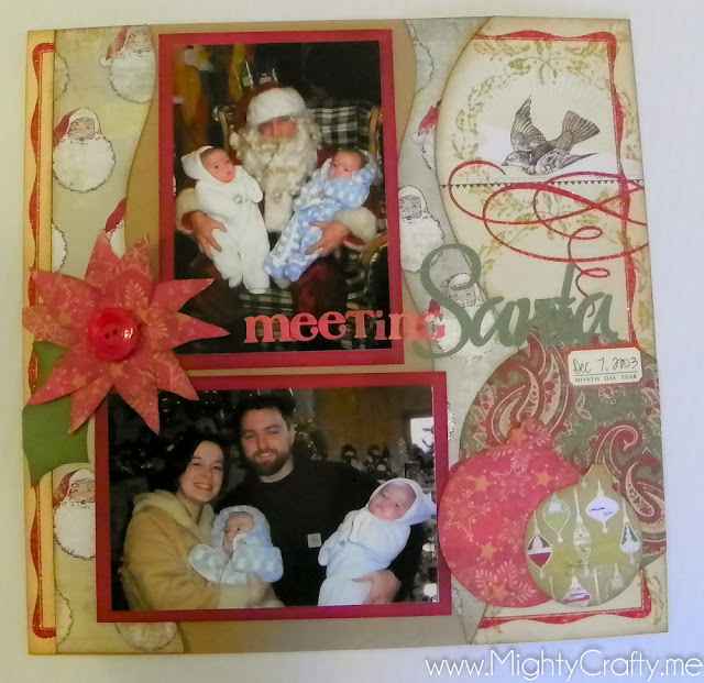 Meeting Santa - www.MightyCrafty.me