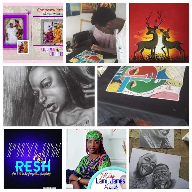   [Art business] Get to work with Resh Arts / Graphix - See samples of works