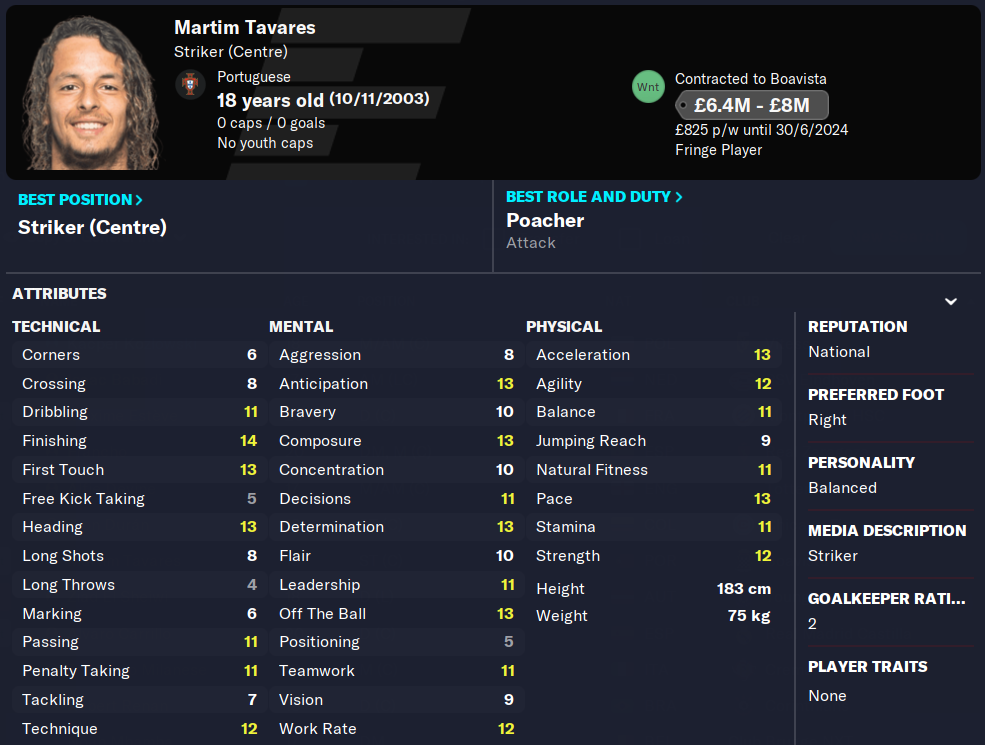 FM23 Martim Tavares