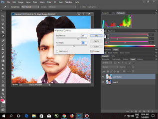 How to change Brightness using Photoshop easy steps and detailed