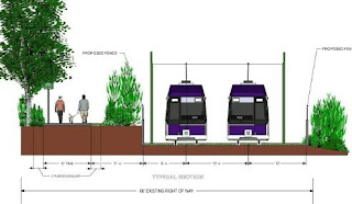 Capital Crescent Trail light rail, montgomery County, Chevy Chase