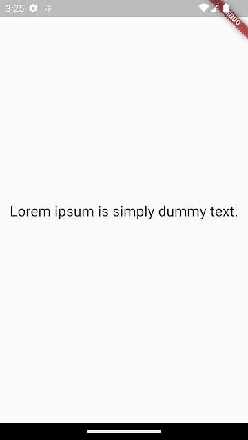 Flutter Capitalize Text