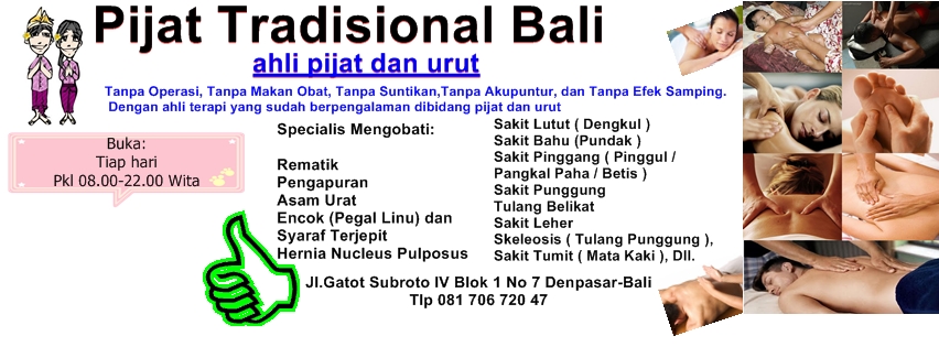 Pijat Tradisional Bali ~ Iklan Gratis Kota Malang
