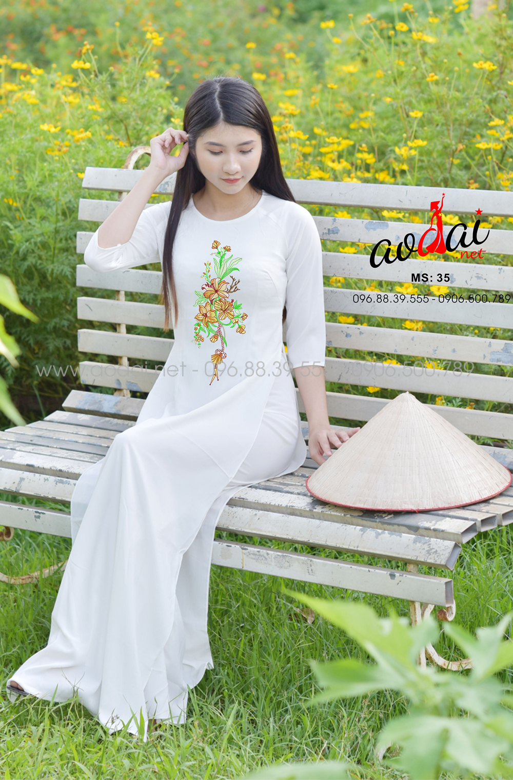 May áo dài tại Quận 9