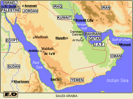 Negeri Arab dan Daerah Sekitarnya