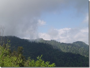 This is where the Smokey mountains get their names from.