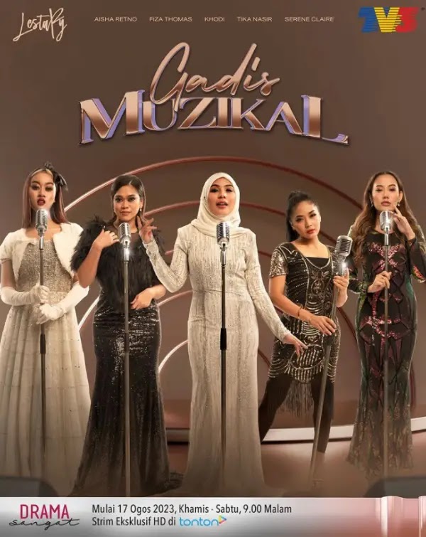 Poster Drama Gadis Muzikal TV3