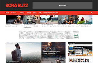 Sora Buzz Blogger Template