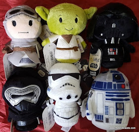 Star Wars Itty Bitty plush figures collection