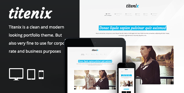 Titenix - Responsive Portfolio Business Theme - Portfolio Creative