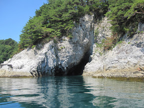 One of the caves here... Inside details on the next photos...