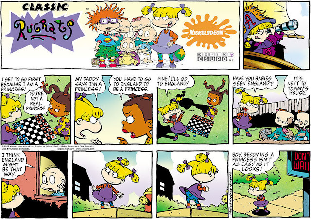Classic Rugrats Comic Strip for August 6, 2023 | Nickelodeon