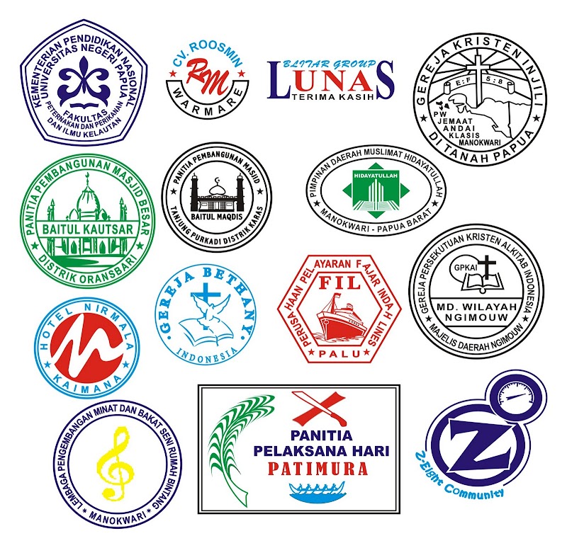 18+ Istimewa Desain Stempel
