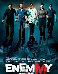 Poster Of Bollywood Movie Enemmy (2013) 300MB Compressed Small Size Pc Movie Free Download worldfree4u.com