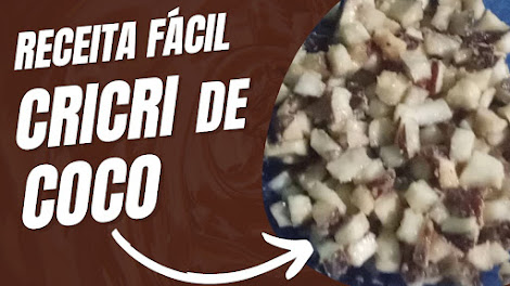 Cricri de coco ou coco caramelizado